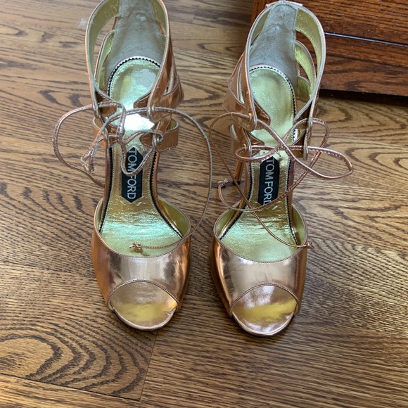 Tom Ford Rose gold sandals - Brand New - Picture 2 of 2